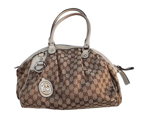 borsa gucci tela|gucci borse da donna.